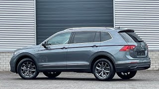 Volkswagen NEW Tiguan Allspace Life 2022 in 4K Platinum Grey 18 inch Kingston Walk around amp detail [upl. by Intosh]