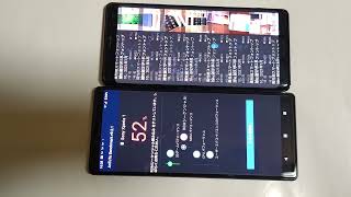 Xperia XZ3 vs Xperia 1 antutu Benchmark Test [upl. by Lias]