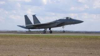 Avalon Airshow 2007  Part 9  American F15 Eagle Display [upl. by Lower]