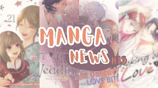 CHOKING ON LOVE in English amp Many Stunning Shoujo Cover Reveals  MangaMonday News Ep 15 [upl. by Efal]