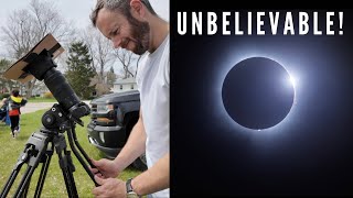 My First Time Filming a Solar Eclipse Plus Storm Chasing and Drone Shows [upl. by Notslar]