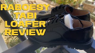 RABOESY Tabi Loafer Review [upl. by Einnoc315]