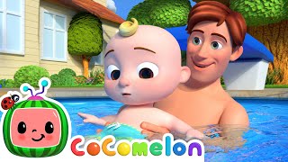 Swimming Song  CoComelon  Learning Videos For Toddlers [upl. by Iveel278]