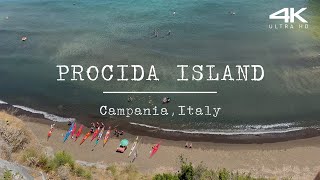 Procida Island Campania Italy 4K Tour [upl. by Serolod]