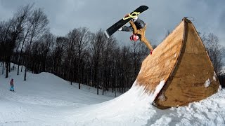 Park Sessions Carinthia Mount Snow Vermont  TransWorld SNOWboarding [upl. by Cadel]