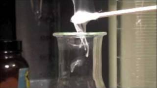 HYDROCHLORIC ACID and AMMONIA reaction [upl. by Armilla]