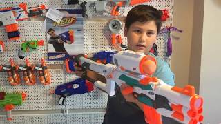 NERF Modulus Mediator XL vs NERF Modulus Tristrike KarşılaştırmaEFE ile KEREM [upl. by Ailana]