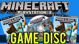 Minecraft PS3 Disc [upl. by Elleynad]