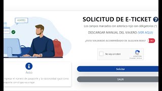 Cómo llenar el E TICKET para entrar y salir de República Dominicana [upl. by Cr]