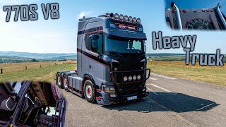 FULL WALKAROUND Scania 770S V8 6x4 Heavy Truck  JV Truckstyling [upl. by Mauldon]