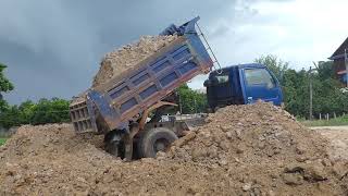 Perfect Bulldozer With Dump Trucks Working Hard For New Project EP10 [upl. by Sitoiyanap203]