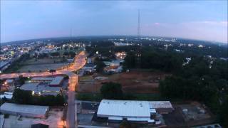 Night Flight in Atlanta  DJI PHANTOM 2 VISION PLUS DRONE FLIGHT [upl. by Sylas]