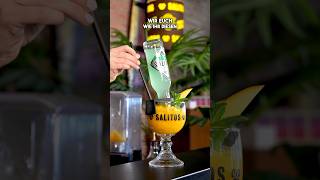 How to mix TROPICAL SALRITA salitos cocktails summer drinks frozen mojito [upl. by Ahtabbat557]