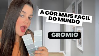 FAÇA A COR CRÔMIO EM CASA e economize muito [upl. by Annoyt148]