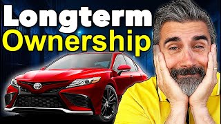 Toyota Camry Long Term Ownership Review  There Is A Problem Its Not Perfect [upl. by Novyart]