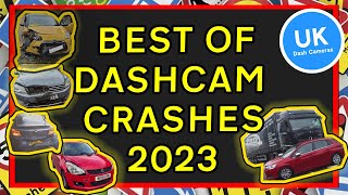 UK Dash Cameras  Best of 2023  Crashes [upl. by Eissahc]