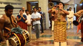 Kumaran Panchamoorthys Thillana Performance at Sri Shenpaga Vinayagar Temple Singapore [upl. by Leler]