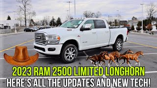 2023 RAM 2500 Limited Longhorn MUST SEE New Tech And Features [upl. by Solomon]