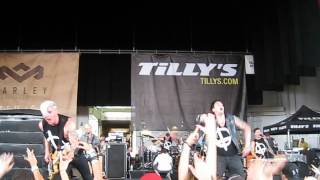 Lostprophets  Warped Tour  Holmdel NJ Entire Set [upl. by Joette]