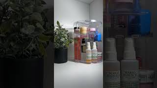 redecorate my desk wm⚡️🌸skincare makeup vanityorganization [upl. by Cecile81]