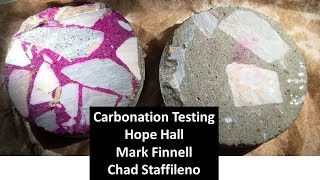 Measuring Carbonation in Concrete – Lab Testing – Class Project [upl. by Dinesh]