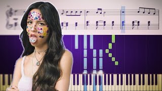 Olivia Rodrigo  good 4 u  Piano Tutorial  SHEETS [upl. by Ierdna]