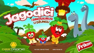 Jagodici i Dinosaurusi 2  The Strawberries amp Dinosaurs 2017 New Children Video [upl. by Chemash]