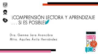 ¡Comprensión lectora y aprendizaje si es posible [upl. by Arrol]