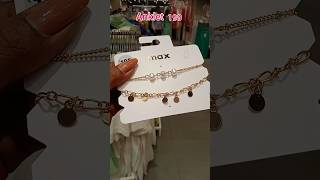 THE BIGGEST MAX BRACELET COLLECTION fashion maxshoppinghaul max accessories bracelet [upl. by Carree]