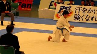 Takumi Sugino performing Kata Gangaku at the 40th AllJapan Karatedo championships [upl. by Willa]