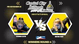 WPBA Capital City Invitational  Savannah Easton vs Kristina Tkach [upl. by Samaria]