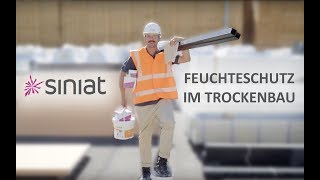 Feuchteschutz im Trockenbau mit Siniat [upl. by Brande]