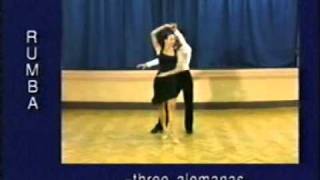 Rumba dance steps 14 ThreeAlemanas [upl. by Burn]