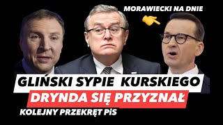 HAŃBA GLIŃSKIEGO – MĄDROŚCI MORAWIECKIEGO❗KURSKI WSYPANY I PREZES PRZYZNAŁ SIĘ DO WINY [upl. by Joeann]