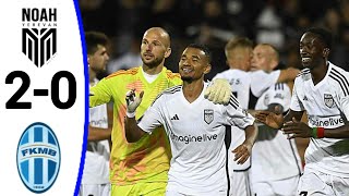 Noah vs Mladá Boleslav 20 All Goals and Extended Highlights [upl. by Ennovahc]