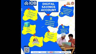 IOBs Digital Savings Account [upl. by Kreit]