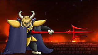 Undertalebeating Asgore without any heals [upl. by Ahseenal276]