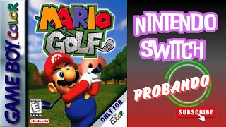 MARIO GOLF GAME BOY COLOR [upl. by Aevin]