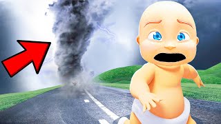 Baby Survives GIANT TORNADO [upl. by Kenric]