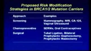 Cancer Risk in BRCA1 Mutation Carriers [upl. by Chuipek]