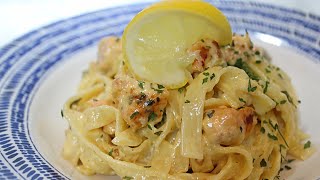 Creamy Salmon Tagliatelle Pasta [upl. by Mesics]