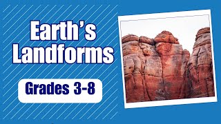 Earths Land Formations  A Geologic Journey for Kids [upl. by Elana]