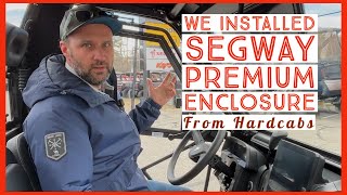 We Installed a premium enclosure from Hardcabs on Segway UT10 Fugleman segway utv [upl. by Anilak]