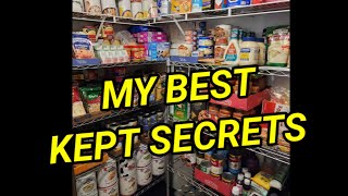 My Secret Tips For Hiding Valuables In Your Prepper Pantry money [upl. by Nnyllaf]