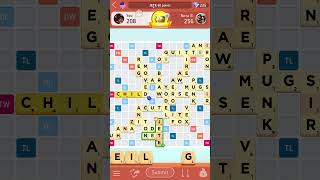 60 point play in Scrabble Go [upl. by Eachelle]