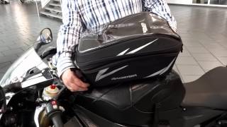 Bagster motorcycle bag for tank [upl. by Darcey104]