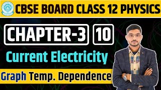 Current Electricity  Graph  Temperature Dependence of Resistivity  NCERT  Cbse  12th Physics [upl. by Krystal]