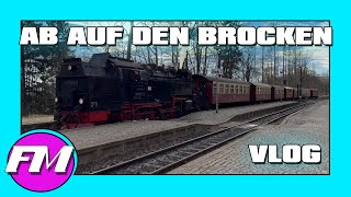 Harzer Schmalspurbahn zum Brocken  VLOG [upl. by Arobed930]