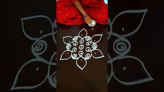 Simple Easy Rangoli Design [upl. by Carlisle]