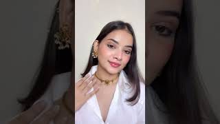 Myntra Best Jewellery Haul 😍youtubeshorts shorts myntra haul jewellery [upl. by Stormi]